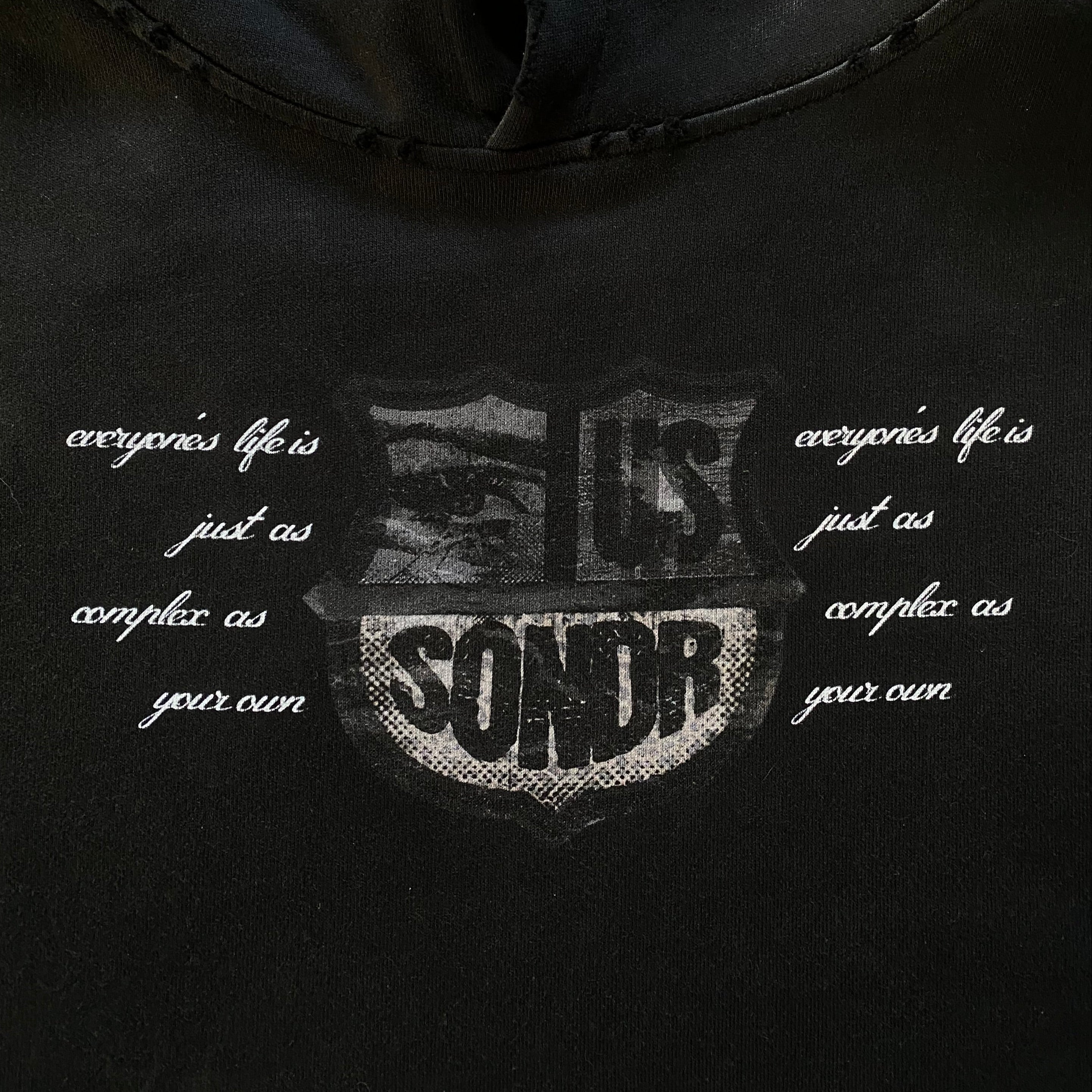 SONDR logo hoodie