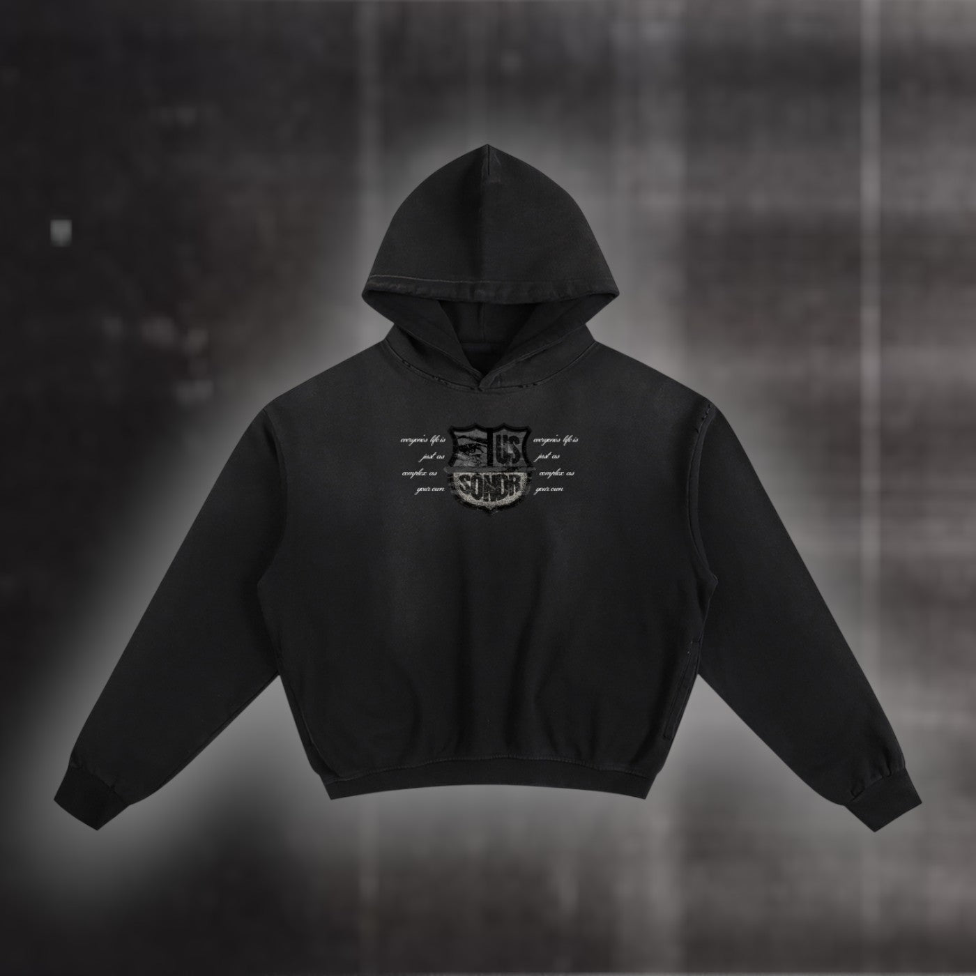 SONDR logo hoodie